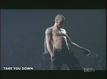 chris brown take you down video