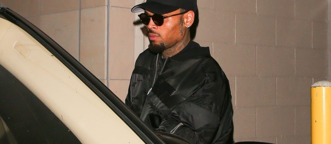 Chris Brown In LA